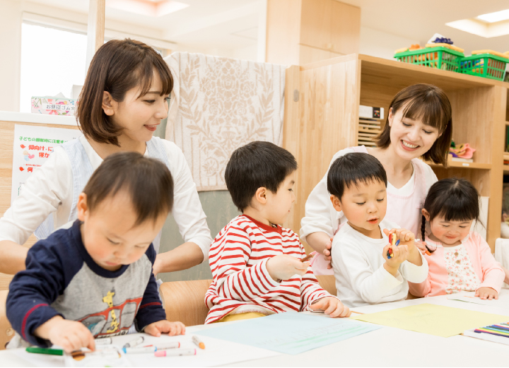 保育所連盟に加入の市内全ての保育園に配布
