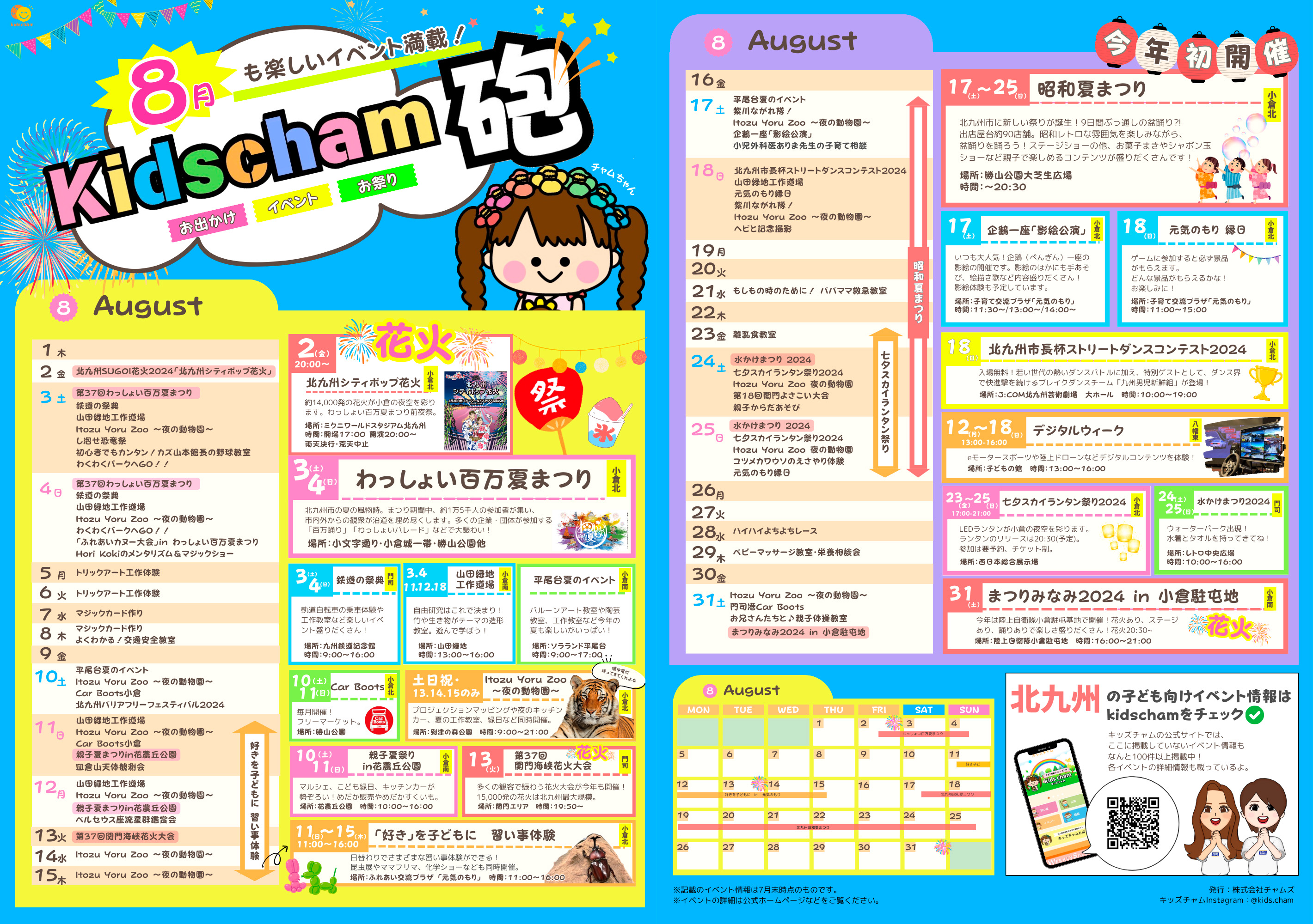kidscham砲8月